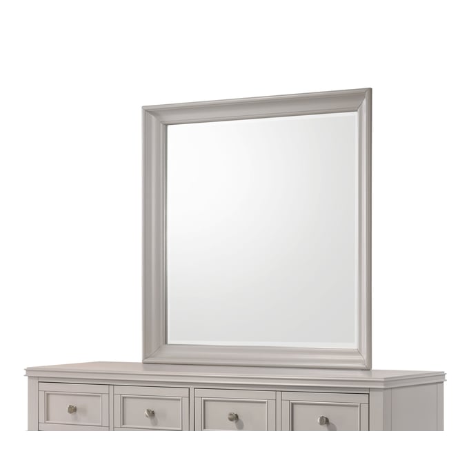 Bernards Nova II Gray Landscape Mirror BRND-1281-142