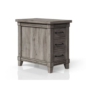 Bernards Hartford Rustic Chairside Table