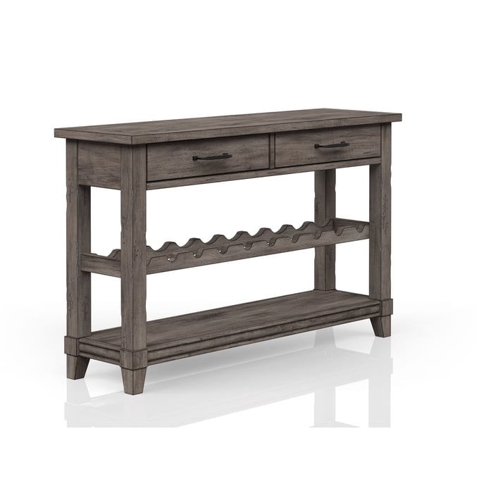 Bernards Hartford Rustic Hallway Accent Table BRND-1284-006