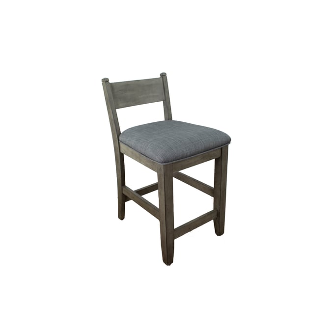 2 Bernards Hartford Rustic Counter Stools BRND-1284-540