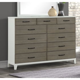 Bernards Daydreams Taupe White Bureau