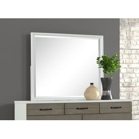 Bernards Daydreams Taupe White Small Mirror