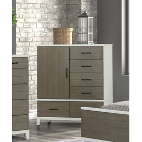 Bernards Daydreams Taupe White Door Chest