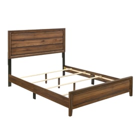 Bernards Kennedy Nutmeg Queen Panel Bed With USB