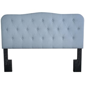 Bernards Ariana Light Blue Upholstered King Headboard