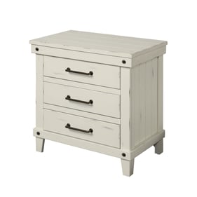 Bernards Spruce Creek White Nightstand