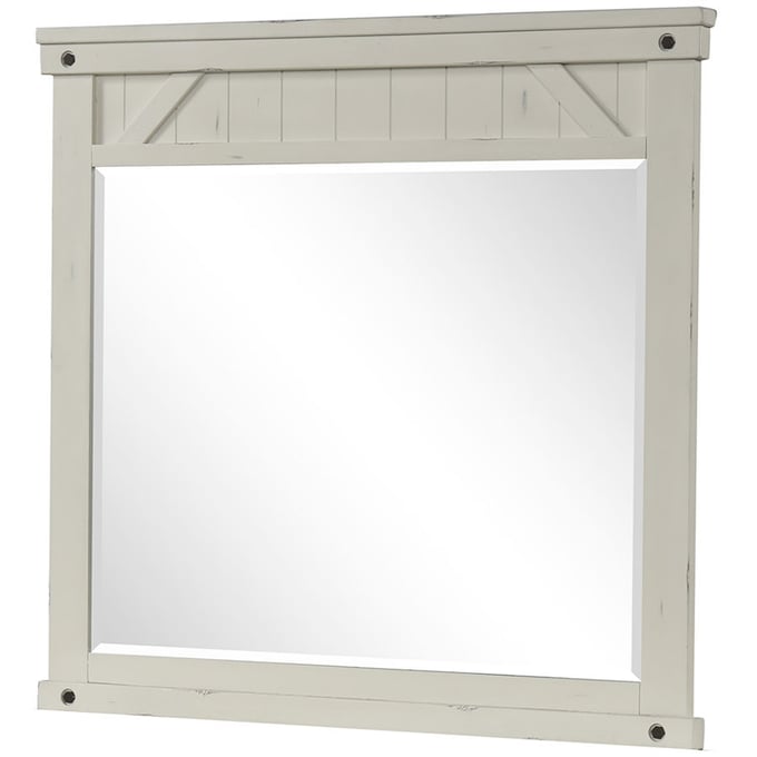 Bernards Spruce Creek White Mirror BRND-1709-140