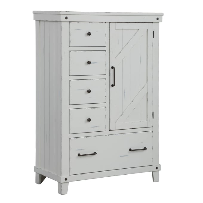 Bernards Spruce Creek White Door Chest BRND-1709-151