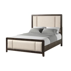 Bernards Fulton Brown 4pc Bedroom Set With Queen Bed