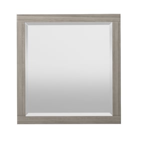 Bernards Fresno Sand Gray Mirror