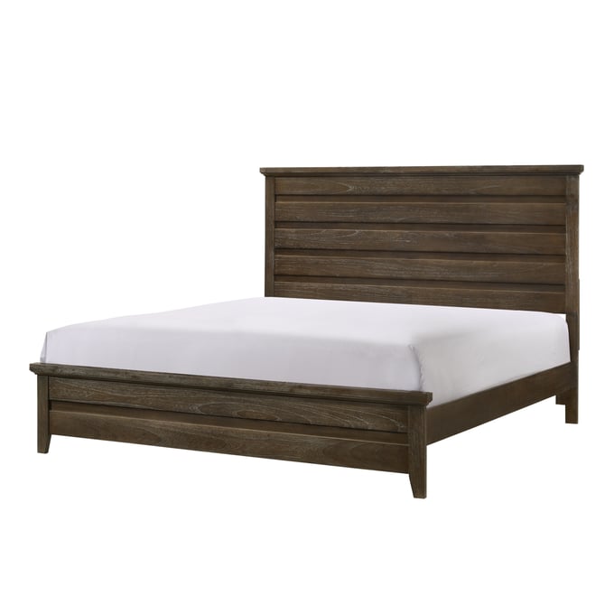 Bernards Amherst Brown Queen Bed BRND-1982-105