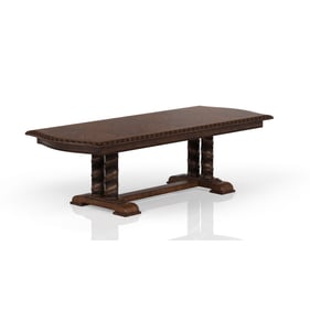 Bernards Coventry Mahogany Trestle Dining Table