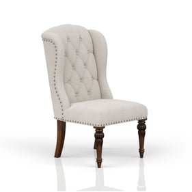 Bernards Coventry Mahogany Wing Chair