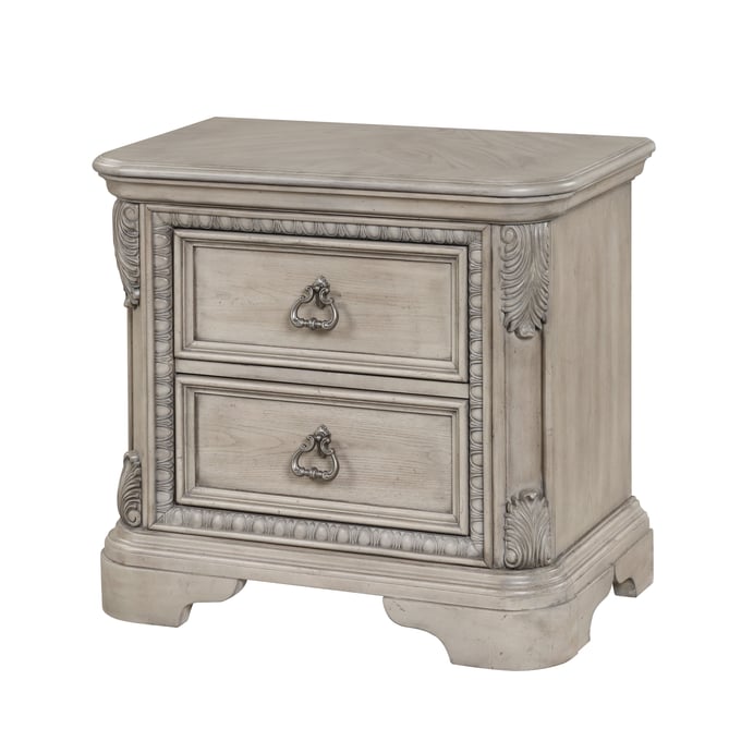 Bernards Coventry Light Gray Nightstand BRND-1989-120