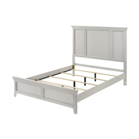 Bernards Meadow Light Gray Queen Bed