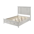 Grey Meadow Queen Storage Bed