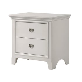 Bernards Meadow Light Gray Nightstand