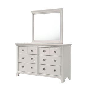 Bernards Meadow Grey Dresser and Mirror