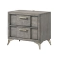 Aries 2 Drawer Nightstand