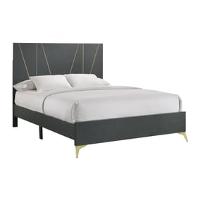 Bernards State Street Midnight Blue Queen Bed