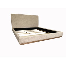 Bernards Aurora Latte King Platform Bed