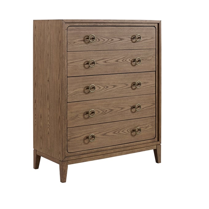 Bernards Aurora Latte 5 Drawer Chest BRND-3098-150