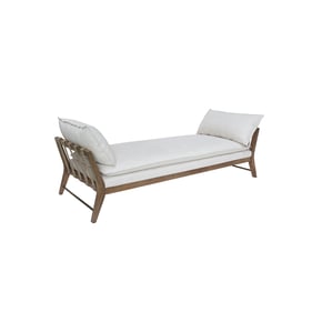 Bernards Aurora White Daybed