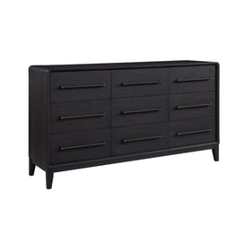 Bernards Aurora Peppercorn 9 Drawer Dresser