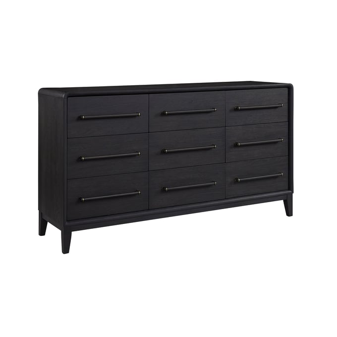 Bernards Aurora Peppercorn 9 Drawer Dresser BRND-3198-131