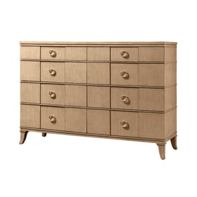 Bernards Verona Country White 8 Drawer Dresser