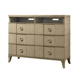 Bernards Verona Country White 6 Drawer Chest