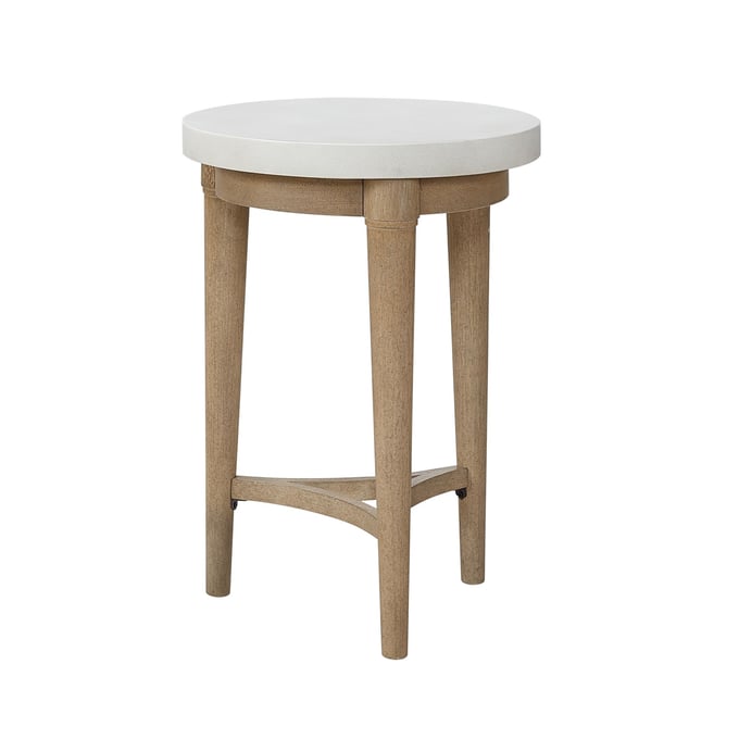 Bernards Wilmington Sand Chairside Table BRND-338-003