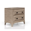 Wilmington 2 Drawer Nightstand