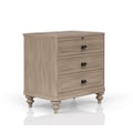 Wilmington 3 Drawer Nightstand