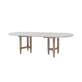 Bernards Wilmington Sand Pillar Trestle Table