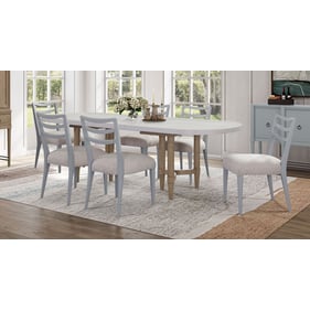 Bernards Wilmington Sand 7pc Dining Room Set