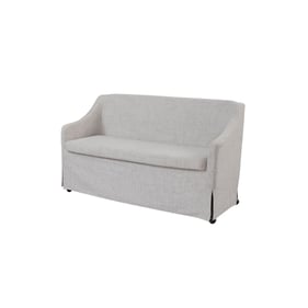 Bernards Wilmington Off White Slipcovered Settee