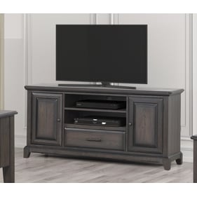 Bernards Bellamy Lane Elm Entertainment Console with Power