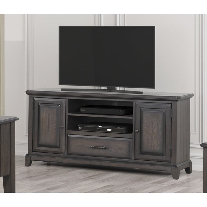 Bernards Bellamy Lane Elm Entertainment Console with Power BRND-3920-060