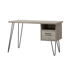 Bernards Henley Gray Oak Desk