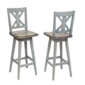 Summerville Ii Swivel Counter Stool (Set Of 2)