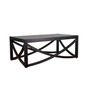 Bernards Archie Black 3pc Coffee Table Set