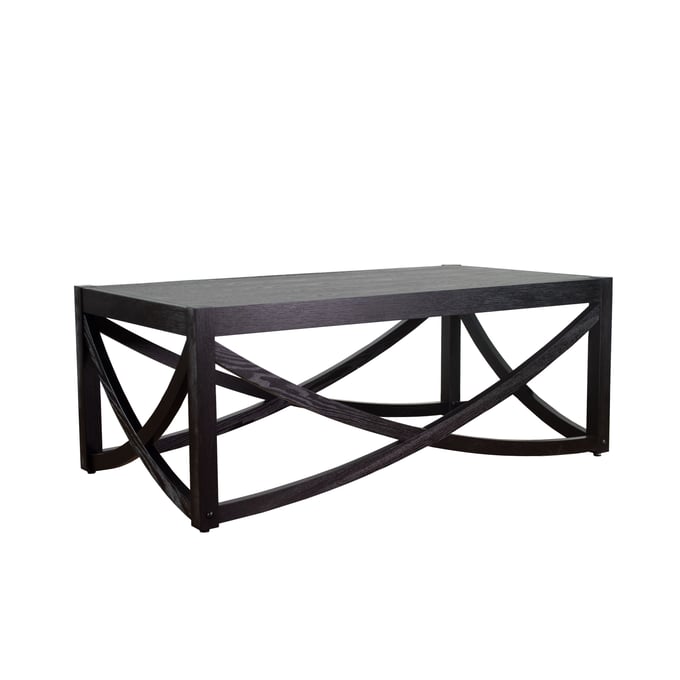 Bernards Archie Black Coktail Table BRND-5817-001