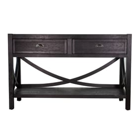 Bernards Archie Black Sofa Table