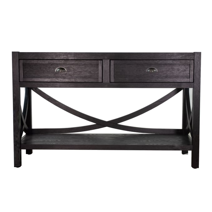 Bernards Archie Black Sofa Table BRND-5817-004