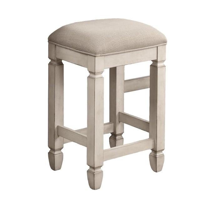 2 Bernards Waverly Cream Stools BRND-5908-540