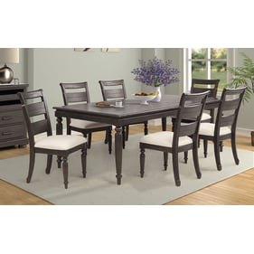 Bernards Bellamy Lane Casual 7pc Dining Room Set