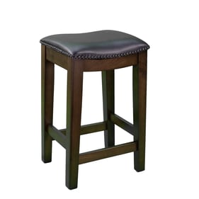 2 Bernards Carmina Dark Brown Stools