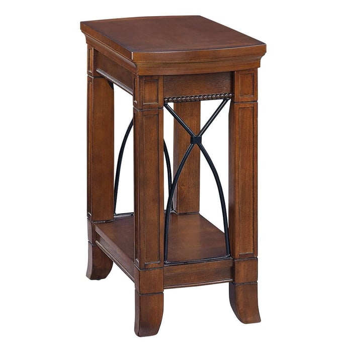 Bernards Cathedral Cherry End Table BRND-8621