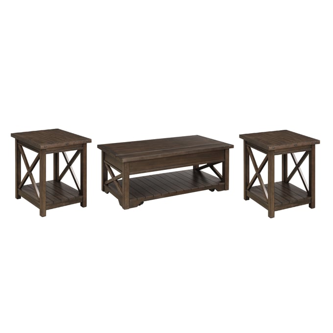 Bernards Jenson 3pc Coffee Table Set BRND-8632-10-02-OCT-S1